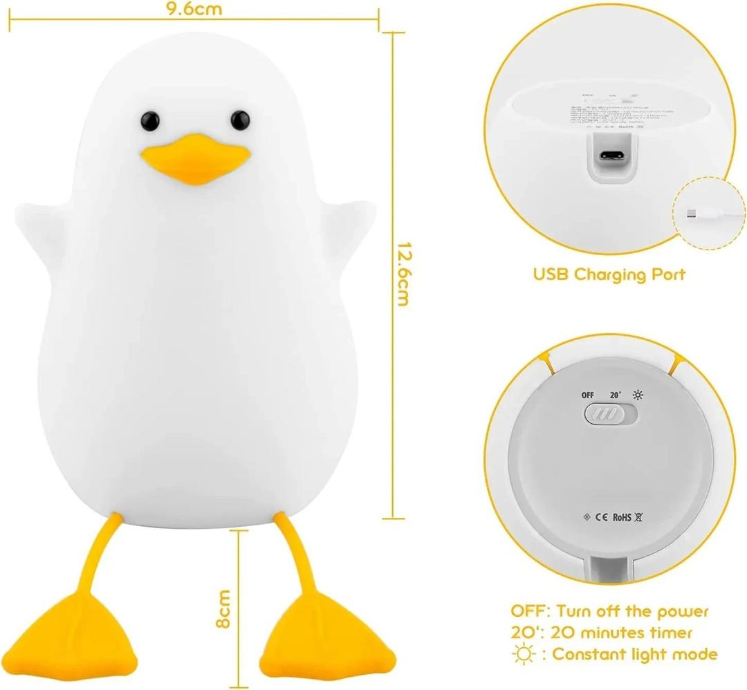 Cute Rechargeable Table Lamp - Perfect for Home