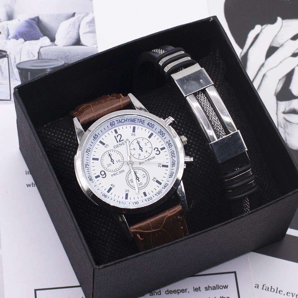 Blue light glass wrist watch men new watches