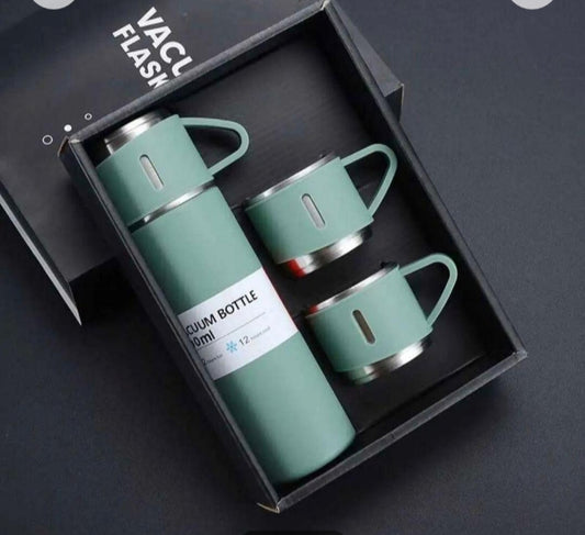 Hot And Cold, Vacuum Flask Set 500ml