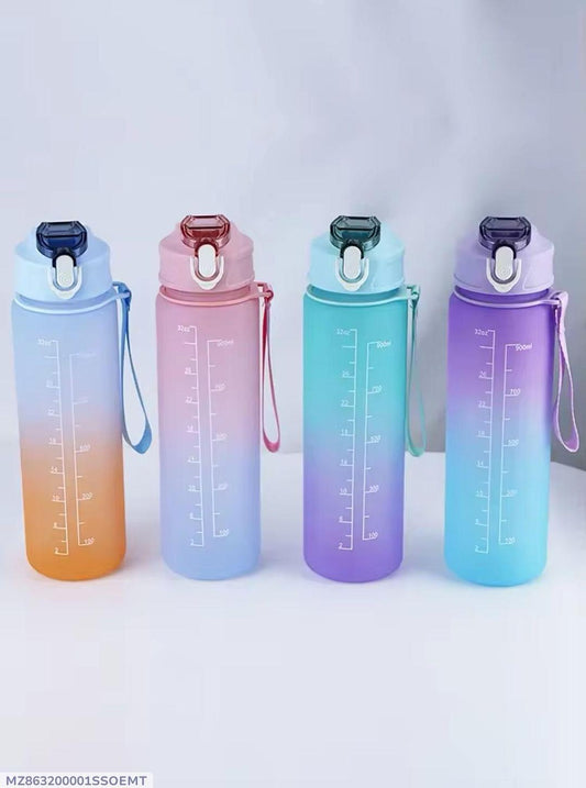 Built-In-Straw Water Bottle