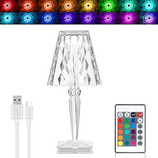 Cute Duck Rechargeable Table Lamp - LED Night Light with Touch Control