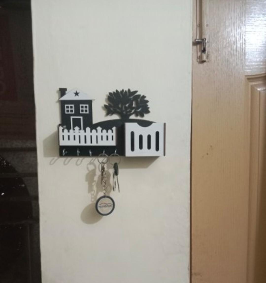 Tree Wooden Key Holder